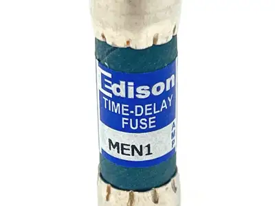 MEN1 | Edison  Midget Time Delay Fuse 1A 250V - New