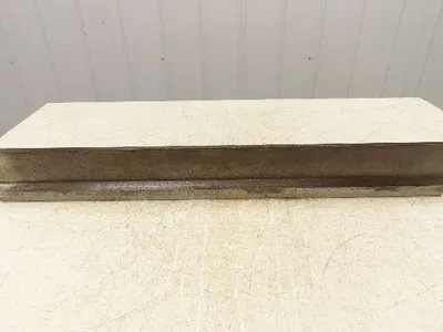 Press Brake Gooseneck Punch Die 31-3/4" Long 90° V 3/16" Finger 3-3/4" H