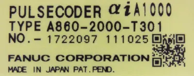USED FANUC A06B-0243-B400-R SERVO MOTOR A12/3000I A860-2000-T301
