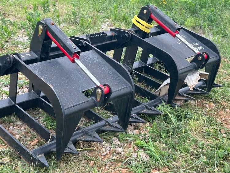 New | in-Stock 2025 MID STATE 80" BRUSH GRAPPLE Grapple Buckets Oklahoma US | OT Truck & Tractor Sales #1383861