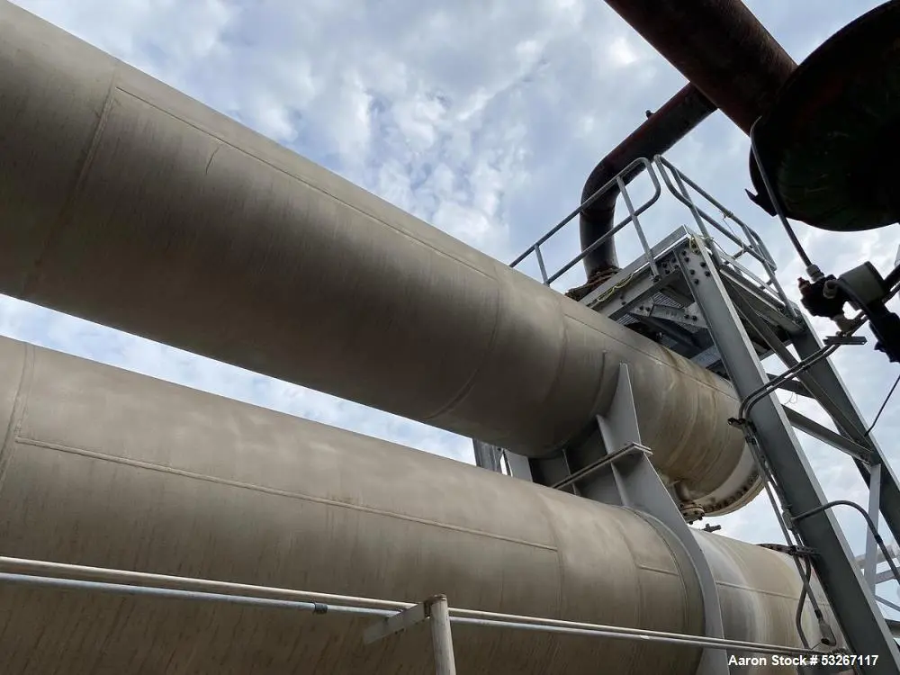 Used Southern Heat Exchanger Corp. 304L Stainless Steel Horizontal Heat Exchanger, Approximately 8500 sq. ft