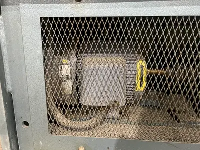4' (48") X 10 GA AMADA MODEL #S-1232 HYDRAULIC SHEAR: STOCK #18197