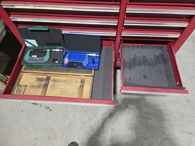 Toolbox and Contents; Mixed Gages