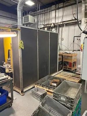 FANUC WELD CELLS (2) AVAILABLE
FANUC WELD CELLS
(2) AVAILABLE
*PLEASE CALL FOR FURTHER SPECIFICATIONS