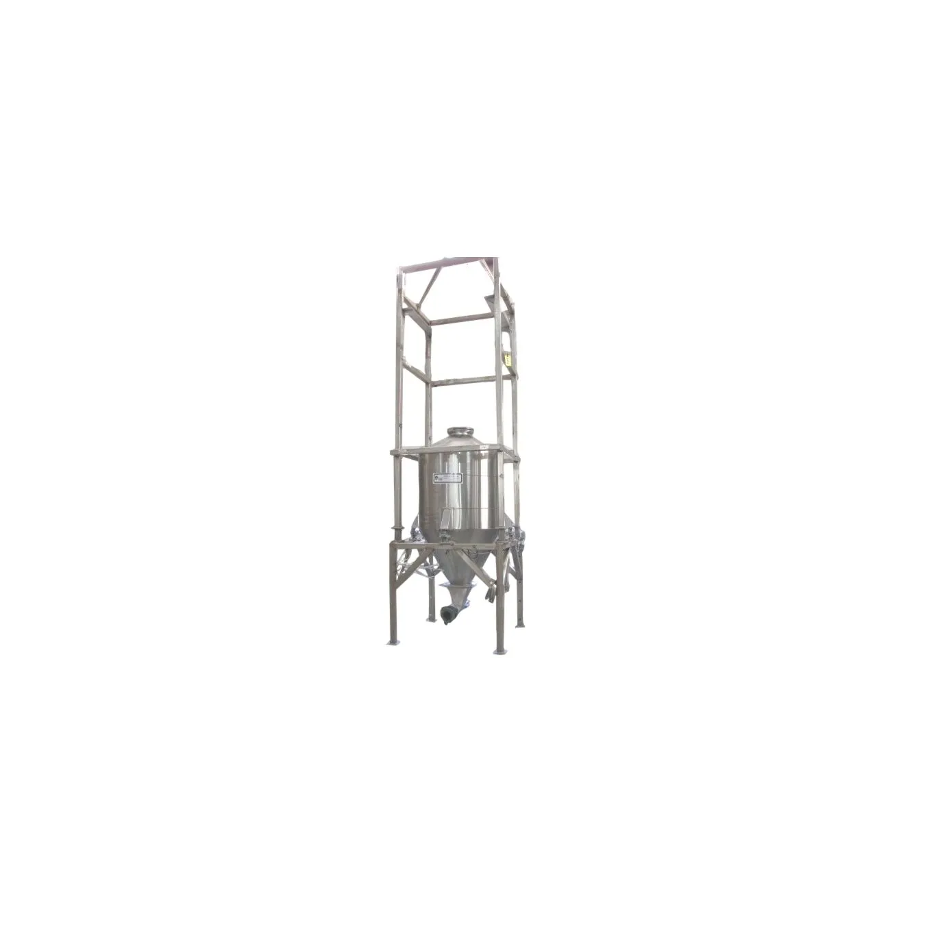Used 50 Cubic Foot Horizon Stainless Steel Weigh Bin Vacuum Unload