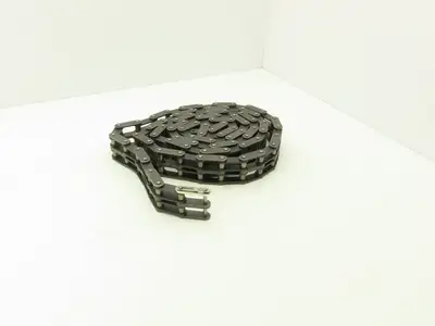 RF2060-2 Double Strand Roller Chain 1-1/2" Double Pitch 2" Wide 10' Length