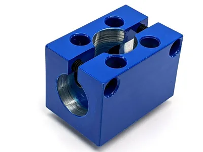 USED FLEX-CABLE CLAMPING MOUNTING BLOCK