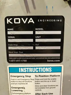 Used GENIE GR-15 Manlifts British Columbia CA | Lenmark #1426271