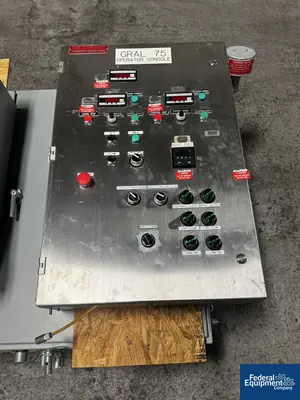 USED Collette 75 Liter Collette High Shear Granulator, Model Gral75