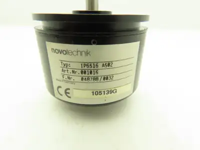 Novotechnik IP-6516-A502 Rotary Sensor Encoder Potentiometer Ext Shaft