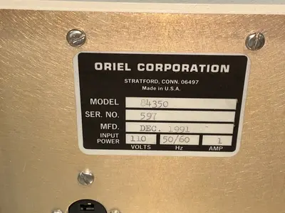 Used 1991 ORIEL CORPORATION 84350 Counters/Timers Ohio US | HGR 24 #1406248