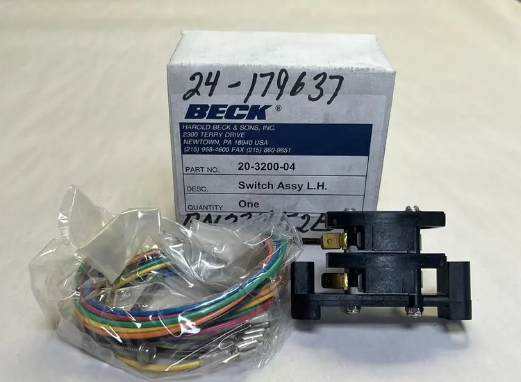 New | in-Stock BECK 20-3200-04 Switch Parts Ohio US | Surplus Asset Holdings #1225495