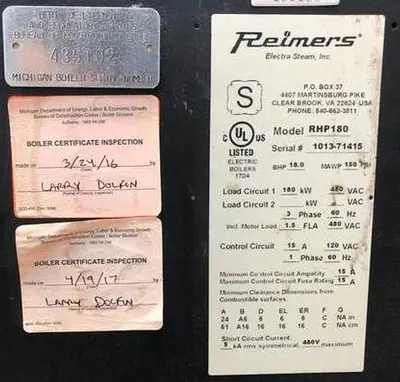 USED REIMERS RHP180