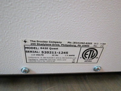 USED DRUCKER 642E