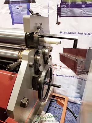 New | in-Stock GMC HBR-0625 Plate Bending Rolls including Pinch California US | Sterling Machinery Exchange #1465795