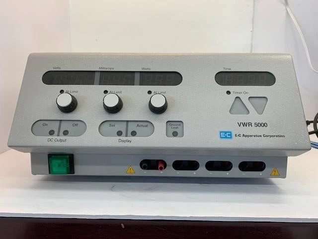 Used VWR SCIENTIFIC / E-C APPARATUS 5000 Power Supplies Connecticut US | BG Industrial Surplus #472359