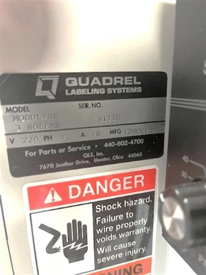 Used QUADREL _UNKNOWN_ Labelers Connecticut US | DMC Industries #1281541