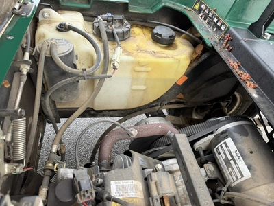 (1) 2019 E-Z-Go EFI golf cart with a Kawasaki gas engine, model 657061G01, includes canopy, fold-dow...