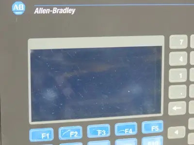 Allen Bradley 2711-B5A5 PanelView 550 HMI Control Panel Ser H FRN 4.48 100-240V