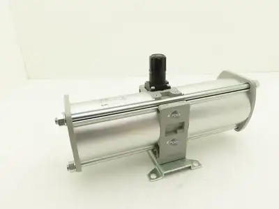 SMC VBA40A-T04GN-Z Pneumatic Air Booster Regulator 15-145psi 1/2"npt