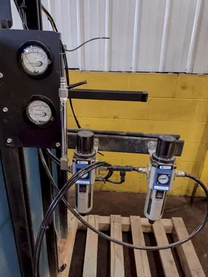 15 HP DUSTCONTROL MODEL #DC-11 & RAF-1600 DUST COLLECTOR SYSTEM: STOCK #17160