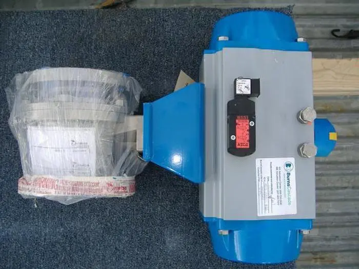 Jamesbury 4″ SS Actuated Ball Valves – NEW SURPLUS