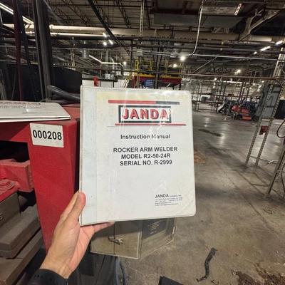 JANDA R2-50-24 Rocker Arm Spot Welders | SNL Machine Trader LLC (6)