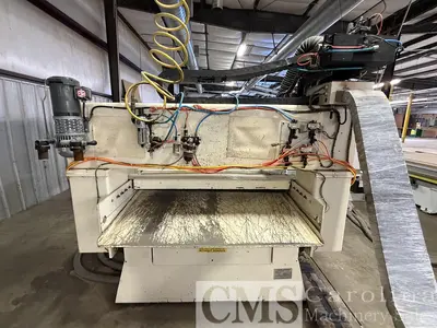 Used 2002 THERMWOOD MODEL C53 CNC ROUTER WITH ROLLER HOLD DOWN CNC Routers North Carolina US | CAROLINA MACHINERY SALES #1493561