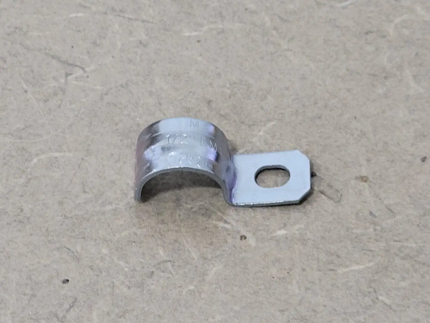 1/2" EMT One Hole Snap On Conduit Strap (Box of 99)