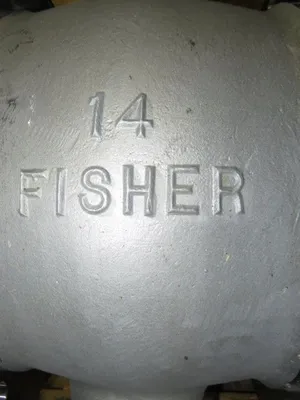 Fisher 14" V150 V-Ball Control Valve