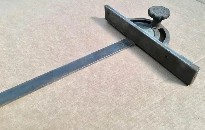 Used UNBRANDED TABLE SAW MITER GAUGE Saw Accessories Illinois US | Pleasant Street Machinery #926419