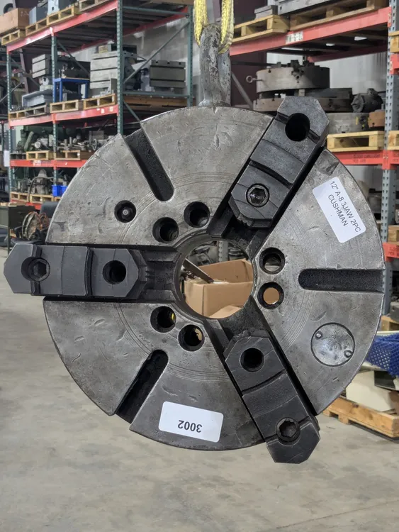 Used CUSHMAN 12" 3-JAW A-8 MOUNT Chucks Texas US | N & R Machine Sales #1425793