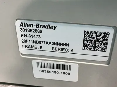 Used 2022 ALLENBRADLEY 20F11N D 077 AA0NNNN Variable Speed Drives Ohio US | HGR 24 #1545364