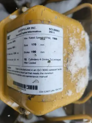 Used CATERPILLAR 3516 Generators British Columbia CA | Lenmark #914110