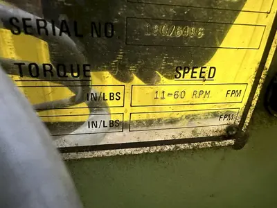 2500 lBS X 30" FASTENER ENGINEERS WIRE POWER UNCOILER: STOCK #18760