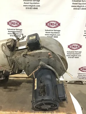 Webster Air Compressor w/Leeson CVB C215T34DC2B L Electric Motor 10/15HP