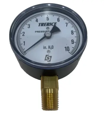 NEW TRERICE 760B2502LT645 2 1/2" PRESSURE GAUGE