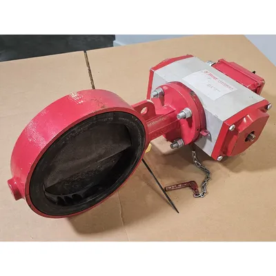 Used Bray 8" Dia. Series 30 Resilient Seated Wafer Butterfly Valve
