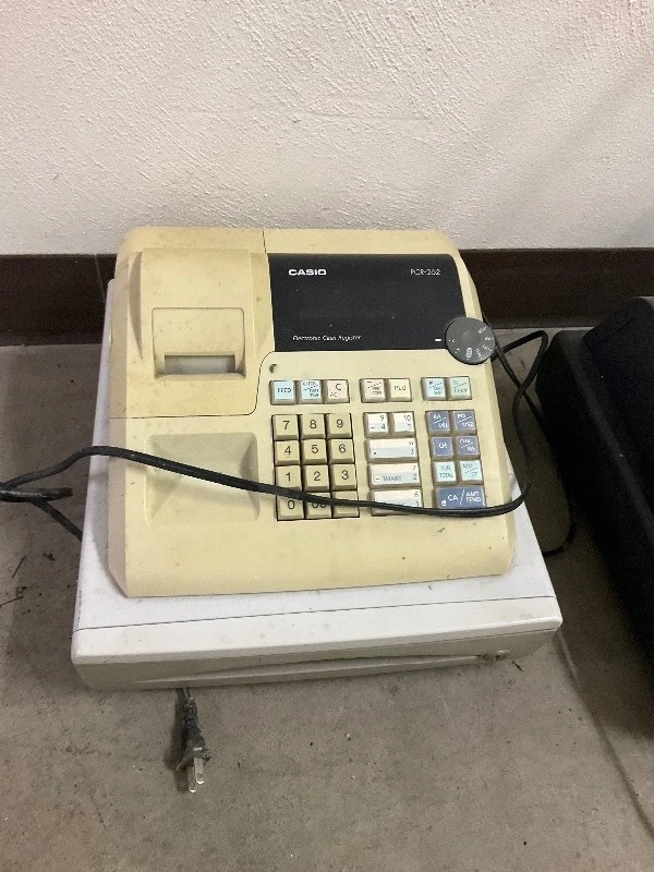 Casio cash register