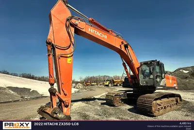 Used 2022 HITACHI ZX350-LC6 Excavators Pennsylvania US | Proxy Equipment #1383022