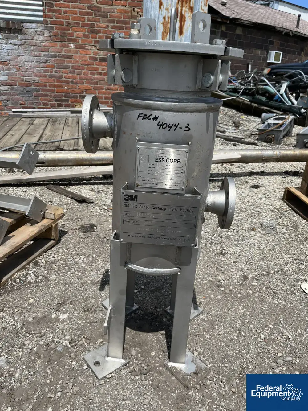 USED 3M 3M Cartridge Filter, S/S, Model ES08006D1B1