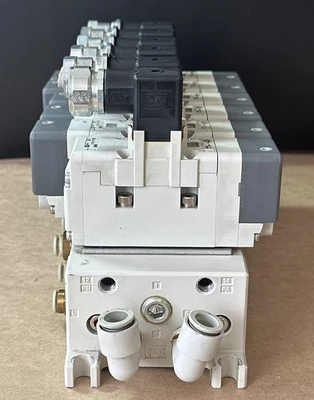USED SMC SMC VQ7 Solenoid Valve Assembly