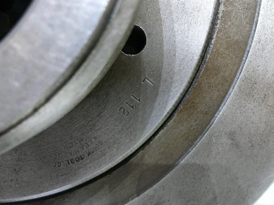 Buck Chuck 10" 6 Reversible Jaw Scroll Chuck W/L112 Threaded Back Plate 1506 (STK)