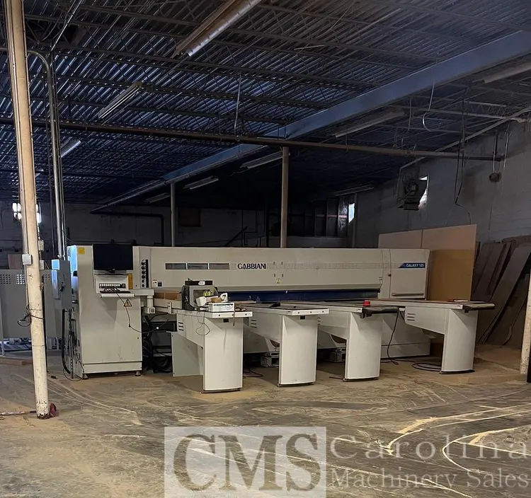 Used 2006 GABBIANI GALLIXY 125 REAR LOADING PANEL SAW Woodworking Panel Saws | CAROLINA MACHINERY SALES #421540