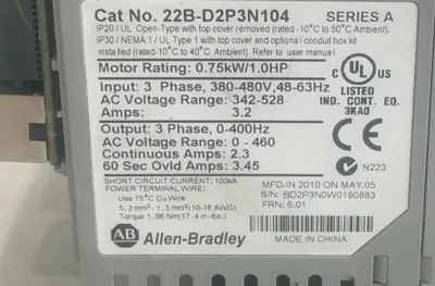 NEW ALLEN-BRADLEY POWERFLEX 40