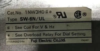 USED FUJI ELECTRIC SC-N5 3NC3F
