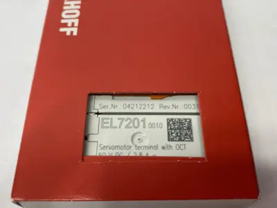New | in-Stock Beckhoff Rev. 0031 EtherCAT Terminal 1-Ch. Motion Interface Servomtr PLC Processors Michigan US | Maverick Industrial Sales #1459763