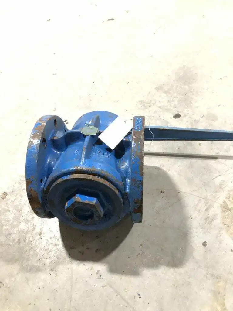 CGA 6″ CI Lever-Operated Gas Shut-Off Plug Valve 125PSI