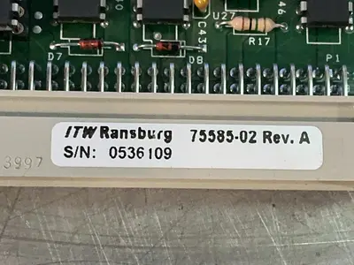 Used RANSBURG 7558502 Input / Output Modules Ohio US | HGR 24 #1324382