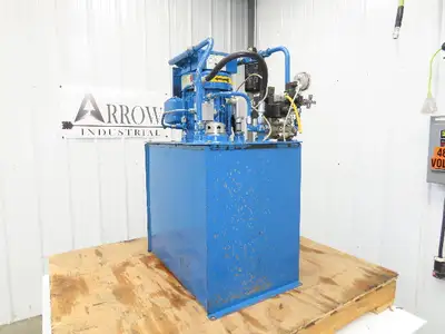 Clarke Hydraulic Power Unit 30Gal 4.2gpm 3000psi Marzocchi Gear Pump 3Hp 3PH